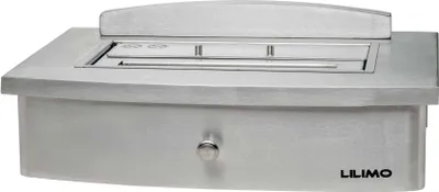 Produktbild von LILIMO Gartenkamin TARENT TF13011 Edelstahl Kamineinsatz 30 x 14 x 45 cm