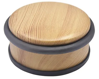 Obrázok produktu pre Zarážka na dvere Ø100x47 mm 1,1 kg drevodekor