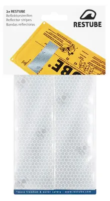 Produktbild von Restube Reflektorstreifen Weiß  Weiß One Size
