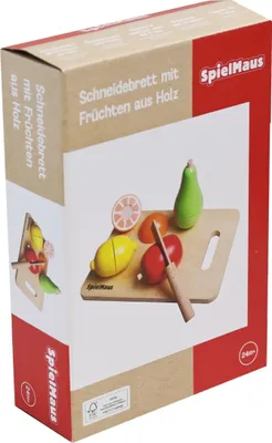 Produktbild von SpielMaus Küche Schneidebrett mit Früchten