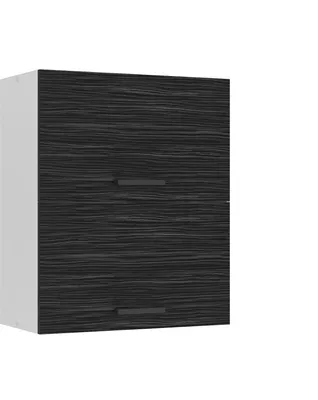 Produktbild von Belini Hängeschrank Küche, Küchenschränke SGP2. Breite 60 cm. Oberschrank mit 2 Türen, Küchenhängeschränke, Wandschrank Hängend, Königliches Ebenholz