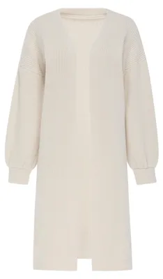 Image de Gilet en tricot pour femme SIDONA - beige, taille S