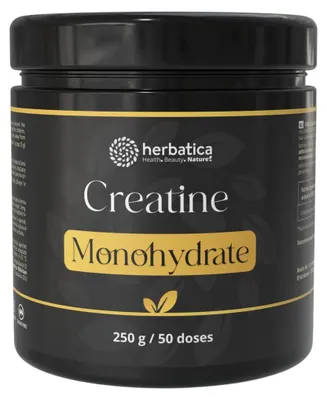 Obrázok produktu pre 100% Kreatín monohydrát prášok 250g - Herbatica