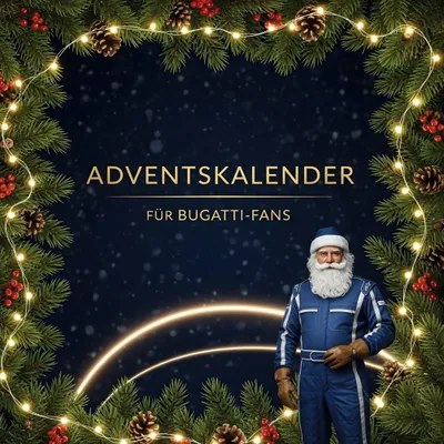 Produktbild von Der Adventskalender für Bugatti-Fans