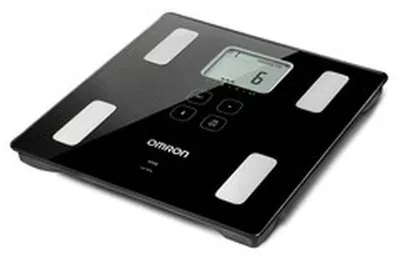 Obrázok produktu pre Omron VIVA, Elektronická osobná váha, 150 kg, 100 g, Čierna, kg/lb, Štvorec