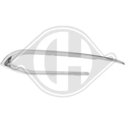 Produktbild von DIEDERICHS Zierleiste Stoßfänger Vorne Links für BMW 5 Touring (F11) 5 Limousine (F10)