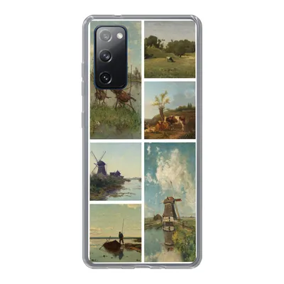 Produktbild von MuchoWow® Handyhülle Schutzhülle Hülle für Samsung Galaxy S20 FE Kunst - Collage - Niederlande Silikon Softcase Handy Hülle - Abdeckung
