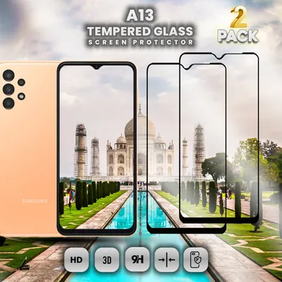 Obrázek produktu pro 2 balení Samsung Galaxy A13 - 9H tvrzené sklo - Vysoce kvalitní 3D ochrana displeje