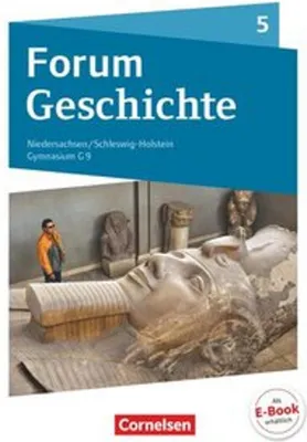 Obrázok produktu pre Forum Geschichte 5. Schuljahr - Von der Urgeschichte bis zum Römischen Reich - Gymnasium Niedersachsen