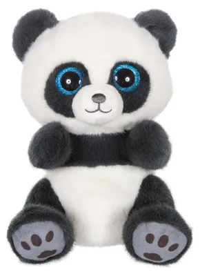 Obrázek produktu pro Plyšová hračka – PING Cutydoos, panda, šedá barva – 23 cm
