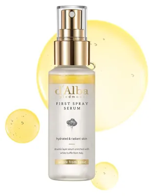 Produktbild von d'Alba White Truffle First Spray Serum 50ml – Feuchtigkeitsspendendes 3-in-1 Gesichtsspray mit Niacinamid & Hyaluron für strahlende Haut