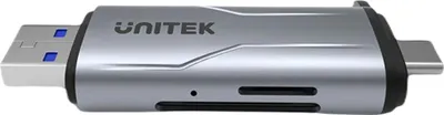 Immagine prodotto di Unitek Lettore di schede SD/microSD USB-A 5Gbps/USB-C