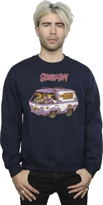 Produktbild von Scooby Doo - "Van" Sweatshirt für Herren BI44162 (L) (Marineblau)