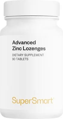 Image de SuperSmart Advanced Zinc Bisglycinate Lozenges Dietary Supplement - 90 comprimés