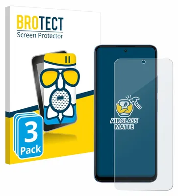 Produktbild von 3x BROTECT Entspiegelungs Schutzglas für Xiaomi Redmi Note 12 4G Schutzfolie Panzer Folie Glas Display Schutz matt