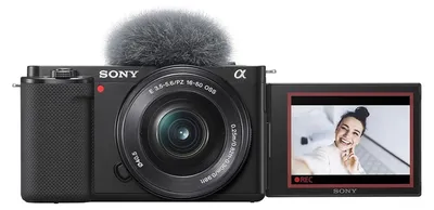 Produktbild von Sony ZV-E10 + E PZ 16-50mm F3.5-5.6 OSS II, 24,2 MP, 6000 x 4000 px, CMOS, 4K Ultra HD, Dotyková obrazovka, Čierna