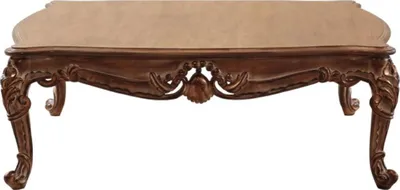 Produktbild von Casa Padrino Luxus Barock Couchtisch Braun - Handgefertigter Massivholz Wohnzimmertisch - Barock Wohnzimmer Möbel - Edel & Prunkvoll