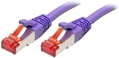 Obrázok produktu pre Ethernetový kábel S/FTP – 20 metrov – farba: fialová – pre pripojenie k internetu