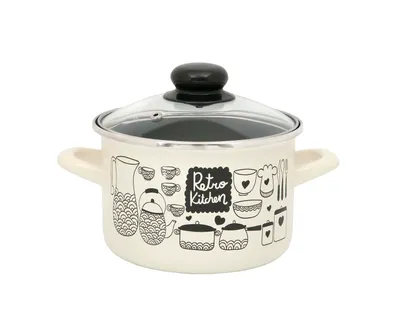 Obrázek produktu pro Metalac, Hrnec s poklicí Retro Kitchen 20 cm, 4 l