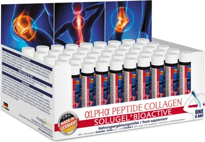 Produktbild von PharmaVital Alpha Peptide Collagen Trinkampullen 50 Stück  10.000mg (36,00)