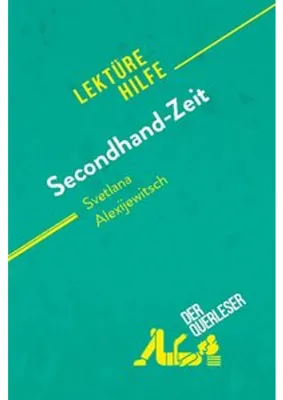 Immagine prodotto di Secondhand-Zeit von Svetlana Alexijewitsch (Lektürehilfe)