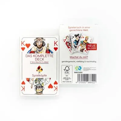 Produktbild von Spielkarten - Einzel Rommé