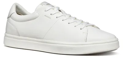 Produktbild von Geox BALTMOORE Herren Sneaker Leder Schnürschuhe U65LDD 0009B C1000 Weiß, Schuhgröße:45 EU