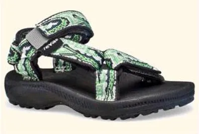 Produktbild von Teva Hurricane 2 Kindersandale Trekkingsandale Outdoorsandale Sandale, Farbe:grün, Größe:EUR 20.5