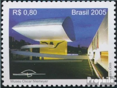 Produktbild von Briefmarken Brasilien 2005 Mi 3403 (kompl.Ausg.) postfrisch Oscar-Niemeyer-Museum