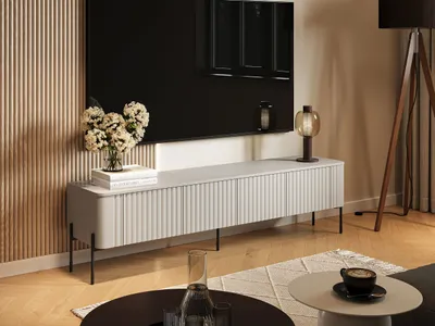 Obrázek produktu pro Široký TV stolek CALERA - kašmír