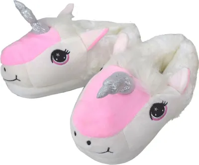 Produktbild von Einhorn Kuschel Fun Hausschuhe, Schuhgröße:37 - 38