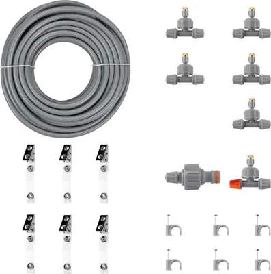 Produktbild von Bradas Garten-Sprühnebel-Set WHITE LINE 8 m