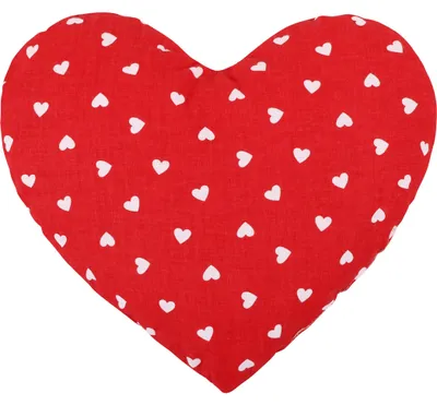 Image de BELLATEX coussin coeur 42 × 48 cm, coeurs