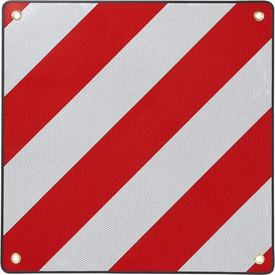 Obrázek produktu pro Zadní výstražná tabulka hliník 50x50cm pro Itálii