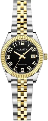 Produktbild von Watch Für Damen Klassiker Damen Einfach Lesbare Zeitkalender Armbanduhren für wasserdichte mit Präzise Zeitmessung Alltagstaugliche Wasserdichtigkeit