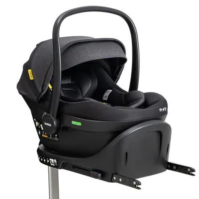 Produktbild von Jovikids Babyschale, Stufenlos verstellbare Liegeposition, Gruppe 0/0+ (40-87 cm) Baby Autositz mit Sonnendach, 3-Punkt-Sicherheitsgurt Seitenschutz