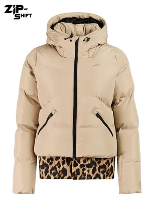 Produktbild von PROTEST Women Snow Jacke Prtpreppydos Zipshift bamboobeige S/36
