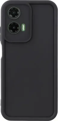 Produktbild von Hülle für Motorola Moto G35 - Phonesta Grooved Silikon Back Cover - Schwarz
