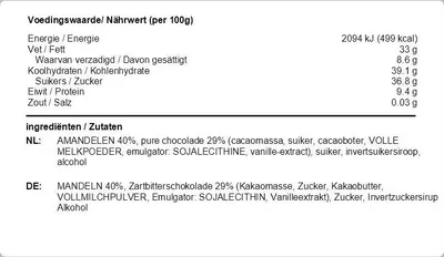 Zdjęcie produktu dla Niederegger marcepan klasyczny w ciemnej czekoladzie 300g