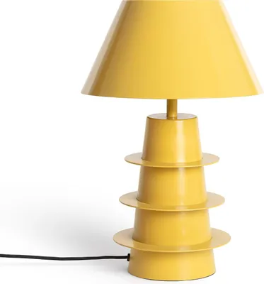 Produktbild von Tischlampe Metall Kadrina Gelb