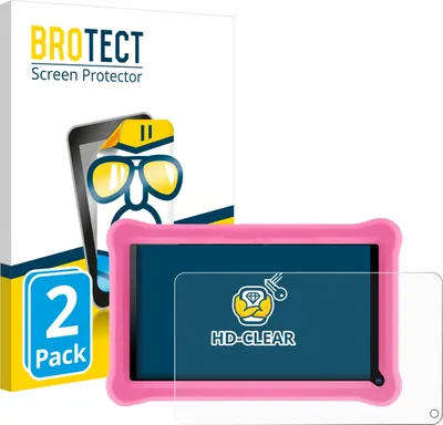 Produktbild von 2x Für Sannuo K708 7" Schutzfolie BROTECT Displayschutz Display Schutz Folie Klar Transparent