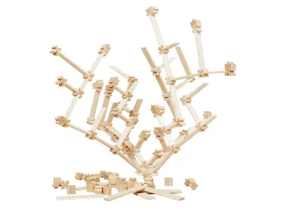 Produktbild von Holzbausteine Troxi - Set Mit 141 Teilen