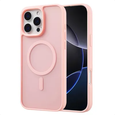 Imagen del producto de Cubierta trasera Color Guard con MagSafe para Apple iPhone 16 Pro Max - Rosa claro