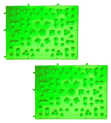 Produktbild von Fußmassagematte, Akupressurmatte, Fußreflexzonenmatte, Zehenmassagekissen, Badematte, Yogamatte, Antirutschmatte, Outdoor-Spielmatte
