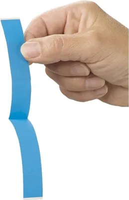 Produktbild von Detektierbare Fingerpflaster, wasserfest, blau, 20x180mm, 15 St.