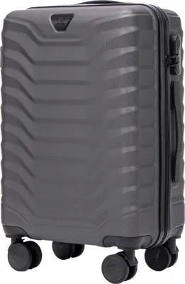 Obrázok produktu pre Príručný kufor Wings PEAFOWL 20" tmavosivý, ABS+, TSA zámok, 38L