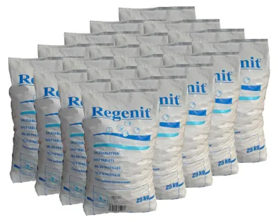 Produktbild von Regenit® 20x25kg Salztabletten Regeneriersalz Wasserenthärtung Wasserenthärter