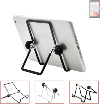 Produktbild von K-S-Trade Tablet-Ständer Tablet-Halterung Tablet-Aufsteller kompatibel mit Blackview Tab 5 faltbarer Tischständer Tablet Halterung