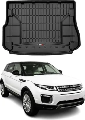 Image de Tapis de Coffre pour Land Rover Range Rover Evoque 2011-2018 TPE Noir