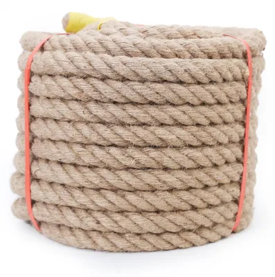 Image de Omgoods - Corde en jute naturelle - Corde tressée pour les travaux de bricolage et le jardinage